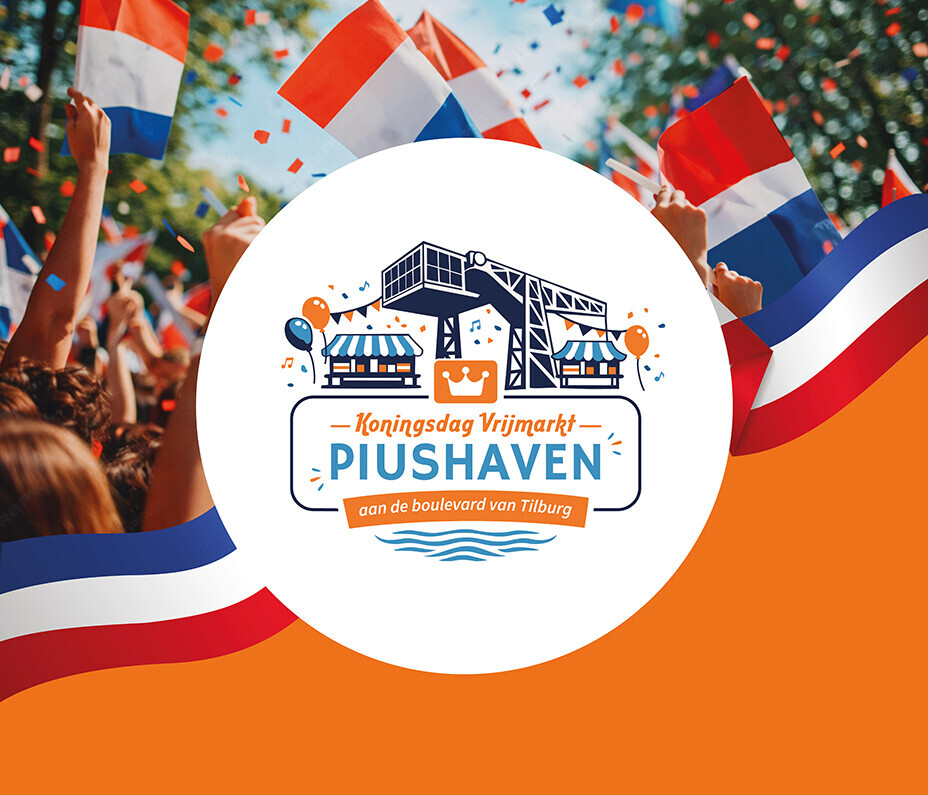 Koningsdag vrijmarkt || in de piushaven!