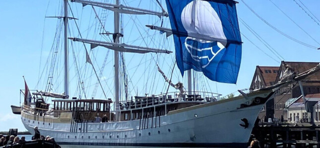 Piushaven Tilburg ontvangt wederom de Blauwe Vlag