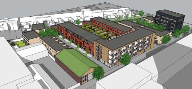 Plan voor 52 woningen aan de Galjoenstraat Noord