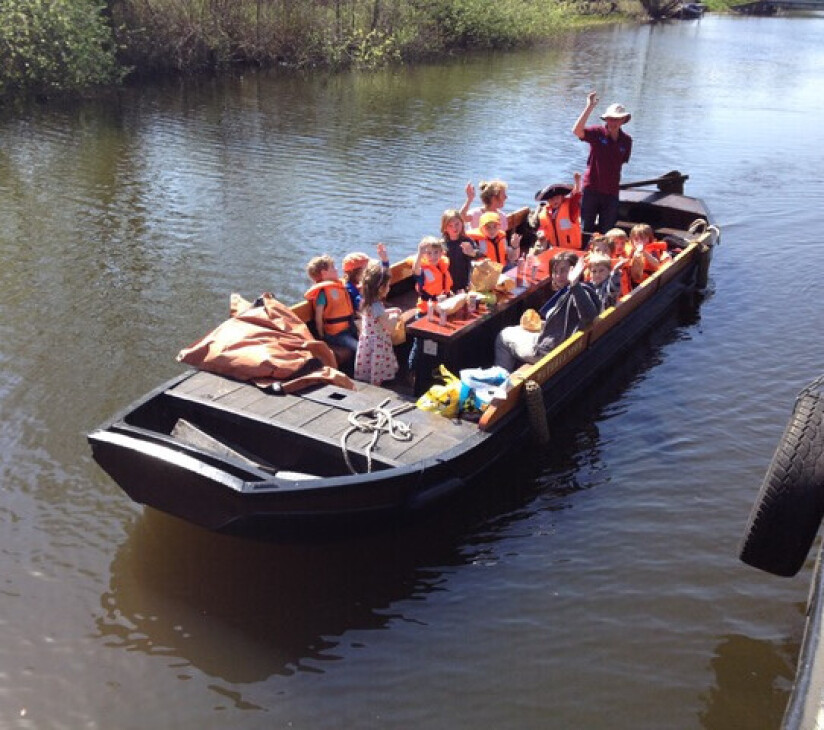 Vaartocht incl. gids