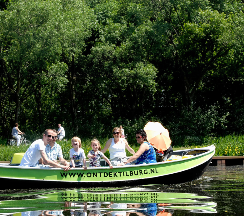 Fluisterboot incl. gids